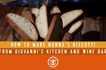 From Cruise to Kitchen | How to Make Nonna's Biscotti