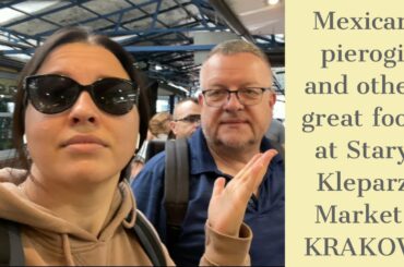 Great POLISH FOOD | Mexican pierogi | Italian deli | meats, fruit, veg | Stary Kleparz Market KRAKOW