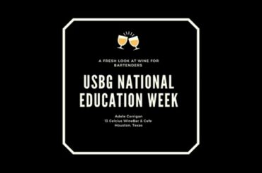 USBG Wine Training Adele 8/30/21