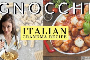 COOKING WITH ITALIAN GRANDMA - COOKING HOMEMADE GNOCCHI #italianfood