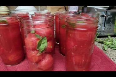 Canning Tomatoes  the old Italian way! #Shorts