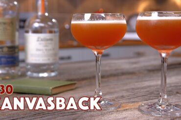 1930 Canvasback Whisky Cocktail - Cocktails After Dark - Glen And Friends Cooking