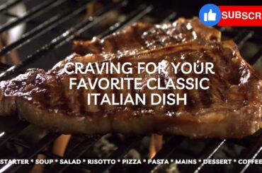Satisfy Your Italian Food Cravings Tastefully!