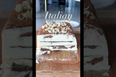 Italian icecream cake recipe #Tastemadeworld #YouTubeshorts #shorts #explore #cake #desert #icecream