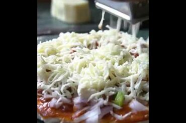 Chili cheese Italian Pizza | Mumbai street food | Total street food #shorts #foodblogger #yummy