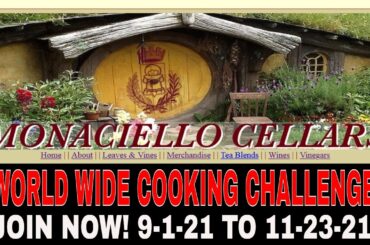 The Official MONACIELLO CELLARS Wine Vinegar Challenge Launch!  |OPEN TO THE WORLD |