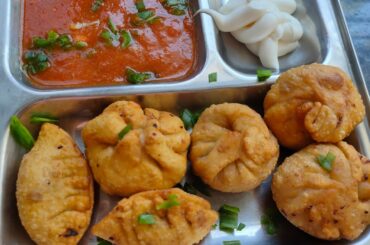 Veg Fried Momos | Veg Momos | Fried Momos | Italian food