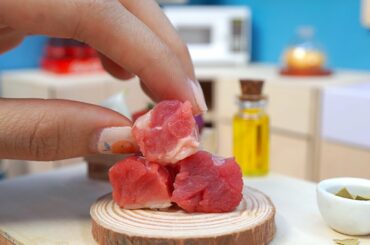 Miniature Italian Ossobuco Recipe | ASMR Tiny Cooking Real Food