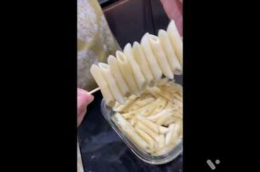 Cheesy Pasta Stick | New Recipe | Instant recipe !! #pasta #italianfood #pizza #cheese #foodie