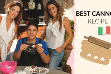 MAKING CANNOLI'S WITH SICILIAN MOMMA'S | BEST CANNOLI RECIPE IN ITALY