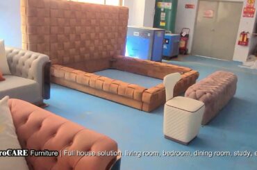 factory true view  modern italian style furniture, sofa, bed, tables