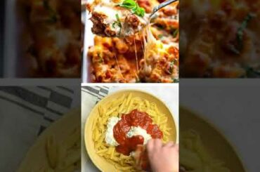 Italian bake ziti food recipes
