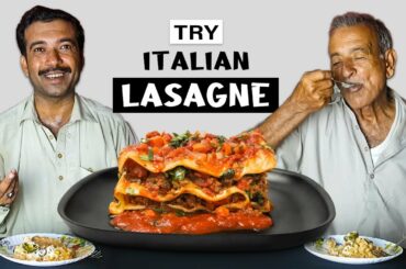 Tribal People Try Italian Lasagne For The First Time