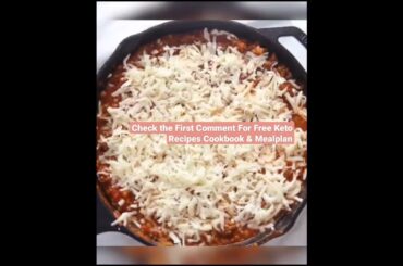 Italian Keto Beef Skillet | Low Carb Recipes #keto #shorts