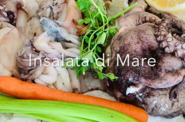 Recipe "Insalata di Mare" Italian seafood salad