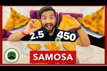 Rs 450 Samosa | Cheap Vs Expensive Food Challenge | Veggie Paaji