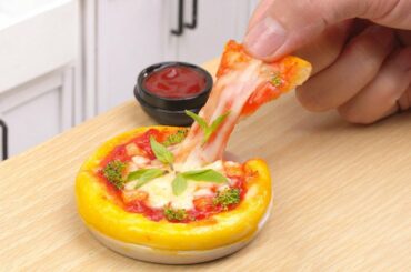 Delicious Miniature New York Pizza Recipe | Best of Miniature Cooking | Tiny Cakes