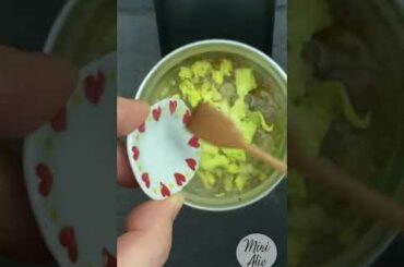 Miniature Cooking, ITALIAN WEDDING SOUP #shorts