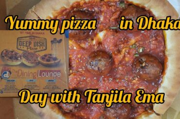 The Dining Lounge | Deep Dish Pizza | Tanjila Ema