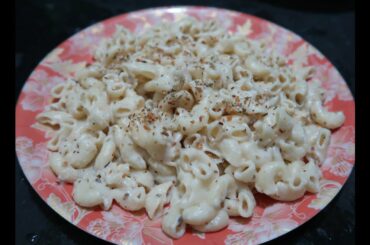 White sauce pasta(without cheese)recipe..