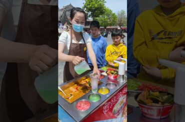 Taiwanese Street Food Liuhe Tourist Night Market #shorts EP144