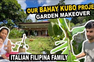 OUR DIY BAHAY KUBO STORAGE! GARDEN MAKEOVER! ITALIAN FILIPINA FAMILY