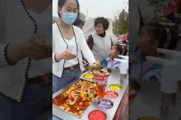 Taiwanese Street Food Liuhe Tourist Night Market #shorts EP153