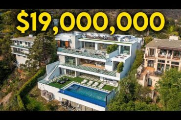 Inside a $19,000,000 Los Angeles Modern Mansion with Amazing Ocean Views