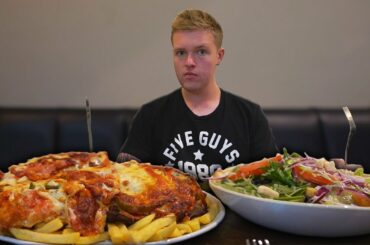 THE FIDDLER'S UNBEATEN PARMO CHALLENGE! | Man vs food