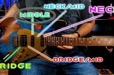 What is the MIDDLE PICKUP of a Guitar Really For?