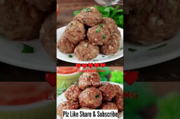 Italian Herb Baked Meatballs #Short With Priceless Cooking