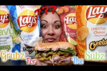 New Lay's chip flavors |  I got the best Italian sub too! | Portland Eats