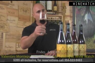 Valentini Tasting at Wine Watch