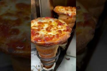 PIZZA IN A CONE FROM TWISTED PIZZA IN HENDERSON, NV! #pizza #italianfood #cheese #vegas #lasvegas