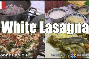 Episode #44 - White Lasagna with Special Guest Italian Mother Lucia Mancini