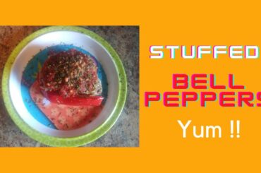 Italian Style Stuffed Bell Peppers... Yum!