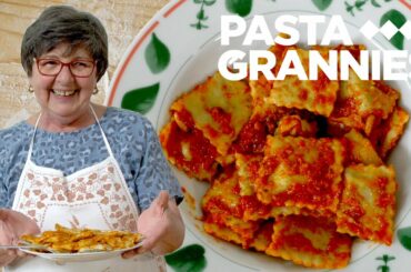 Angela makes ravioli from Genova! | Pasta Grannies