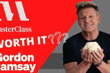 GORDON RAMSAY MASTERCLASS REVIEW WORTH IT? (2021) Cooking 1 & 2 Restaurant Recipes at Home