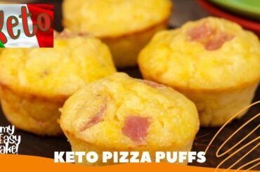 KETO PIZZA I Italian Pizza Puffs | Gluten and Sugar Free I Easy and Simple Low Calorie Recipe