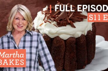 Martha Stewart Uses Cocoa in 3 Recipes | Martha Bakes S11E9 "Cocoa"