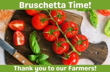 How To Make Bruschetta Recipe (Easy Appetizer) | Delicious Italian Bruschetta Recipe