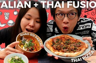 How could ITALIAN THAI Fusion Taste THIS GOOD?! Gooddam x Homm Homm Collab!