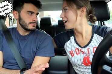 Taking my Italian Husband To His First Baseball Game!! and pranking him..(obviously)