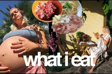 What I Eat In a Day / PREGNANT Edition, Easy Italian