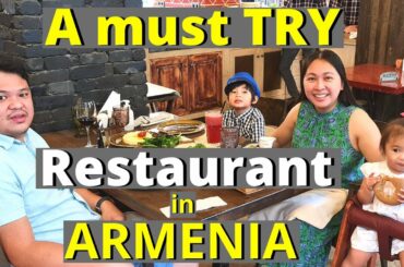 MY FAVORITE RESTAURANT IN  YEREVAN ARMENIA