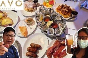 LAVO ENDLESS BRUNCH at Las Vegas Palazzo || BEST BRUNCH BUFFET LAS VEGAS || GiantEATS FOOD VLOG