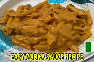 EASY Vodka Sauce Recipe - Penne ala Vodka #vodkasauce #italianfood
