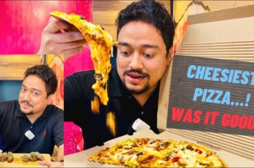 Cheesiest Pizzas in Town? Devouring Chicken, Cheese & Chocolate Pizzas from Gusto! Serving till 4am