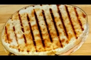 Chicken Panini Sandwich |Italian Cheese Sandwich Recipe With Homemade Bread