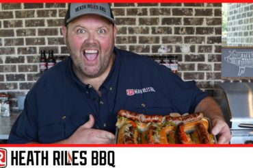 Italian Sausages & Peppers | PK Grills | Heath Riles BBQ